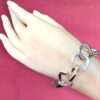 Bracciale Rebbi di Forchetta Sheffield Inglese - immagine 5