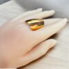 Anello Cucchiaio Placcato Oro 24 Carati - immagine 2