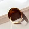 Anello Cucchiaio Placcato Oro 24 Carati - immagine 5